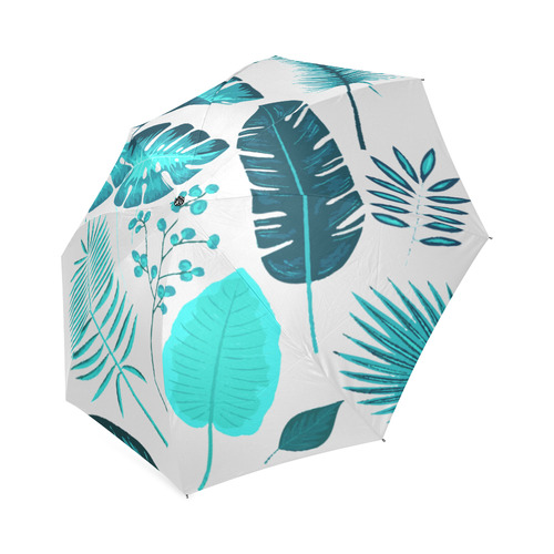 Collection Tropical Leaf Palm Banana Monstera Foldable Umbrella (Model U01)