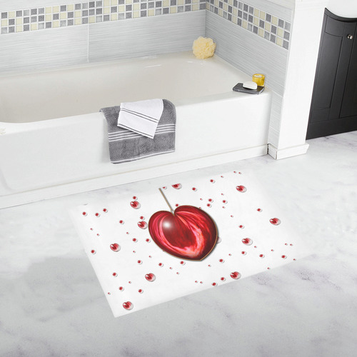 Valentine Heart Bath Rug 20''x 32''