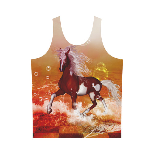 The wild horse All Over Print Tank Top for Men (Model T43)
