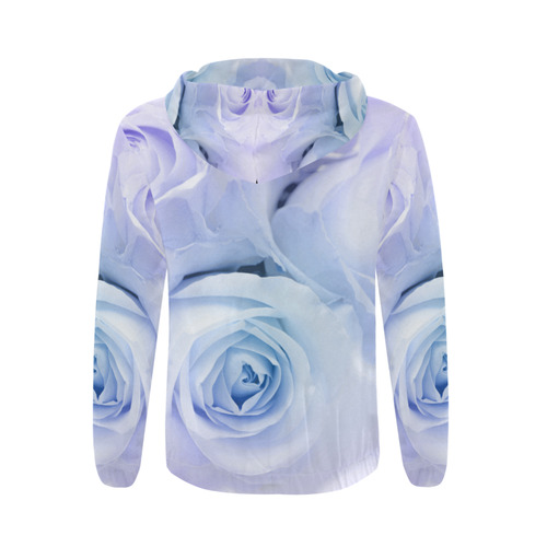 Wonderful roses All Over Print Full Zip Hoodie for Men (Model H14)