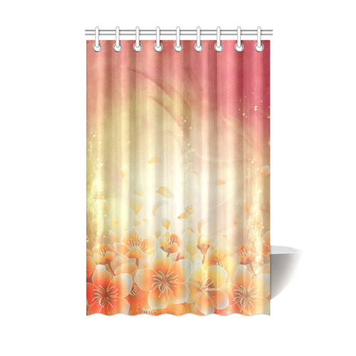 Flower power, soft colors Shower Curtain 48"x72"
