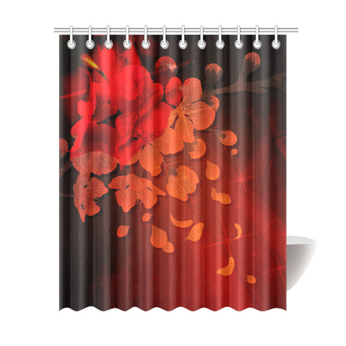 cherry blossom Shower Curtain 69"x84"