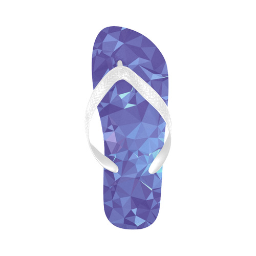 Blue Frost Flip Flops for Men/Women (Model 040)