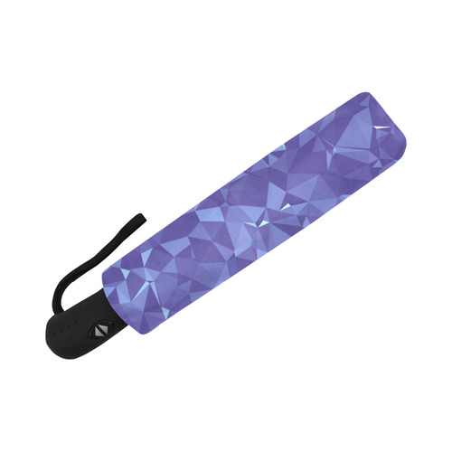 Blue Poly Auto-Foldable Umbrella (Model U04)