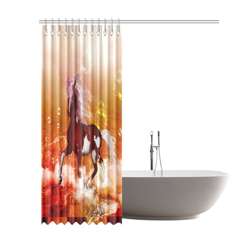 The wild horse Shower Curtain 69"x84"