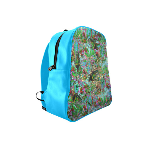 Wandering beautiful beetles School Backpack (Model 1601)(Small)