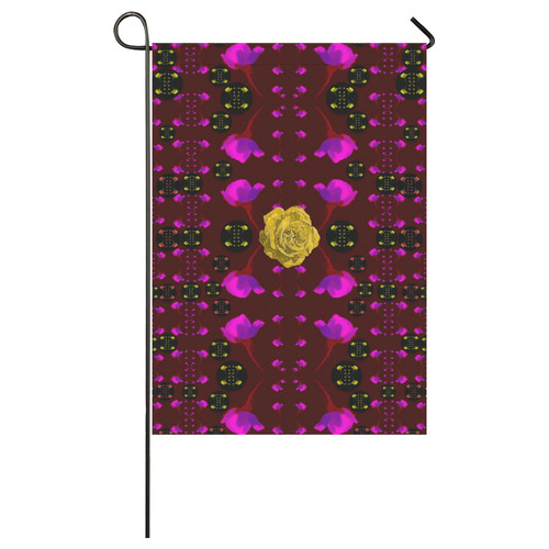 Roses in the air for happy feelings Garden Flag 28''x40'' （Without Flagpole）
