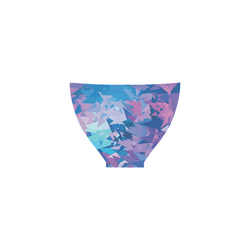 Blue Poly Custom Bikini Swimsuit