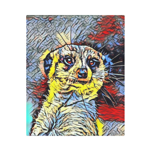 Color Kick - Meerkat by JamColors Duvet Cover 86"x70" ( All-over-print)