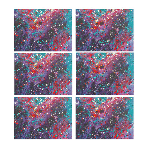 Outside the Raiin Placemats Placemat 14’’ x 19’’ (Set of 6)