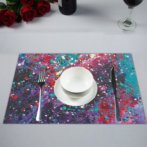 Outside the Raiin Placemats Placemat 14’’ x 19’’ (Set of 6)