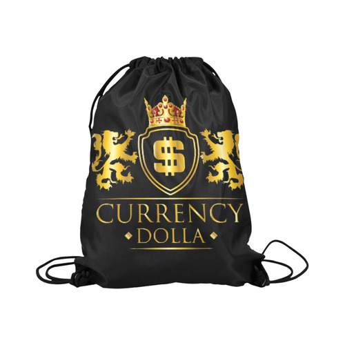 CURRENCY_DOLLA Large Drawstring Bag Model 1604 (Twin Sides)  16.5"(W) * 19.3"(H)