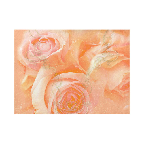 Beautiful roses, Placemat 14’’ x 19’’ (Set of 2)