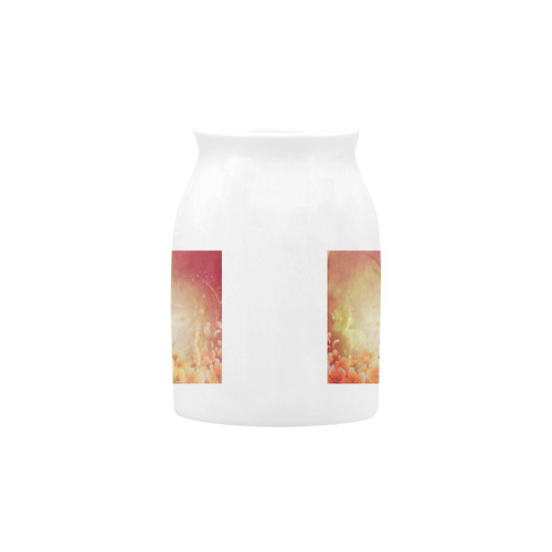 Flower power, soft colors Milk Cup (Small) 300ml