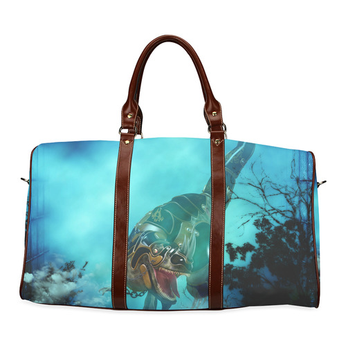 Awesome T-Rex Waterproof Travel Bag/Small (Model 1639)