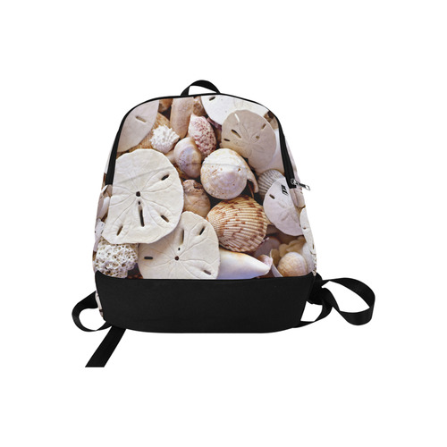Seashells And Sand Dollars Fabric Backpack for Adult (Model 1659)