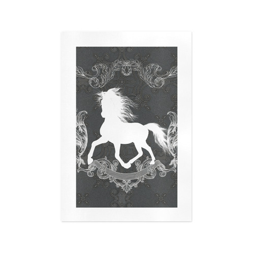 Horse, black and white Art Print 13‘’x19‘’