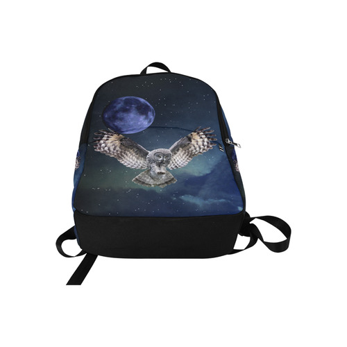 Owl in Flight Fabric Backpack for Adult (Model 1659)