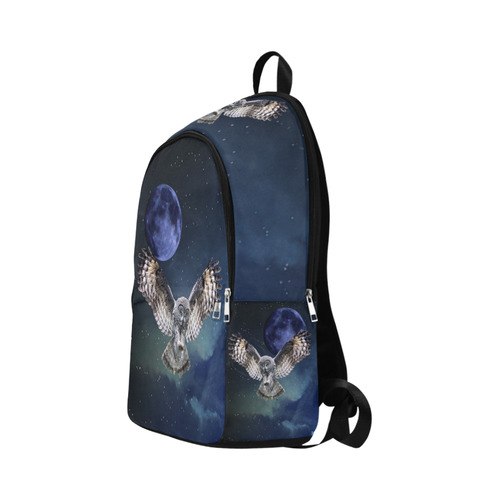 Owl in Flight Fabric Backpack for Adult (Model 1659)
