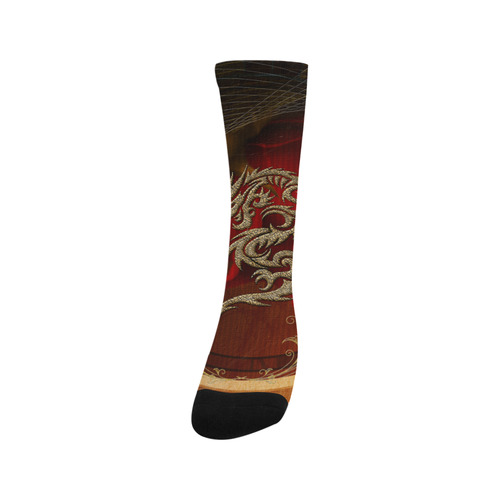Dragon, tribal design Trouser Socks