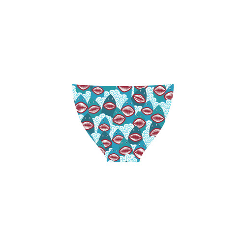 Angry Sharks Custom Bikini Swimsuit (Model S01)