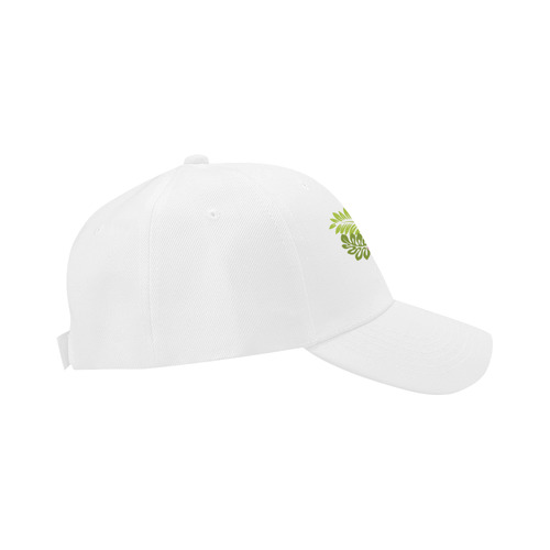 Tropical Aloha Hibiscus Blossoms Bouquet Dad Cap