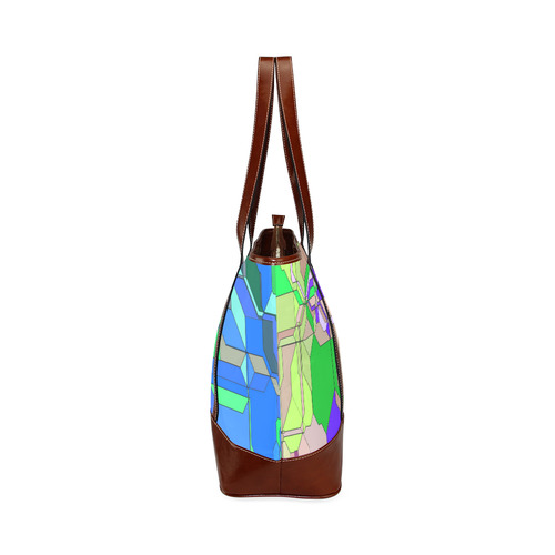 Retro Color Pop Geometric Fun 2 Tote Handbag (Model 1642)