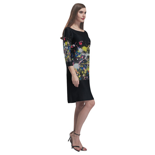 space life Rhea Loose Round Neck Dress(Model D22)