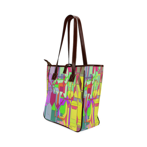Retro Color Pop Geometric Fun 1 Classic Tote Bag (Model 1644)