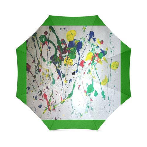 abstract art Foldable Umbrella (Model U01)