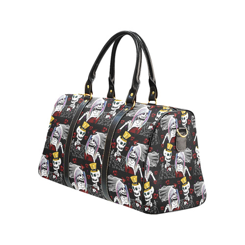 A Sugarskull wedding party New Waterproof Travel Bag/Large (Model 1639)