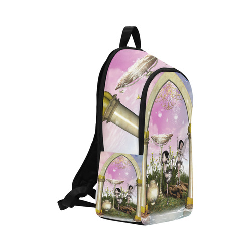 Dancing on a island Fabric Backpack for Adult (Model 1659)