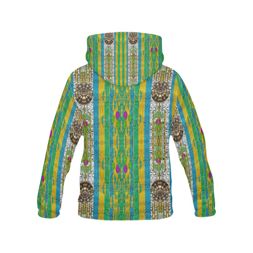 rainbows rain in the golden mangrove forest All Over Print Hoodie for Men (USA Size) (Model H13)