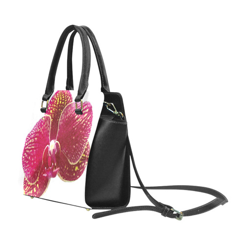 Orchid Blossom Floral Nature Photo Classic Shoulder Handbag (Model 1653)