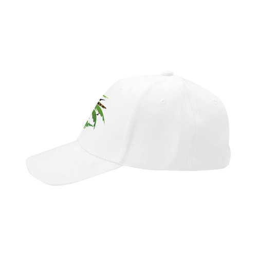 Summer design with palm and flowers Dad Cap