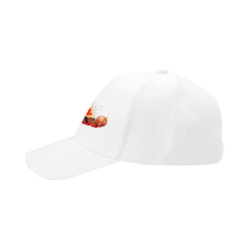 Christmas design with christmas balls Dad Cap