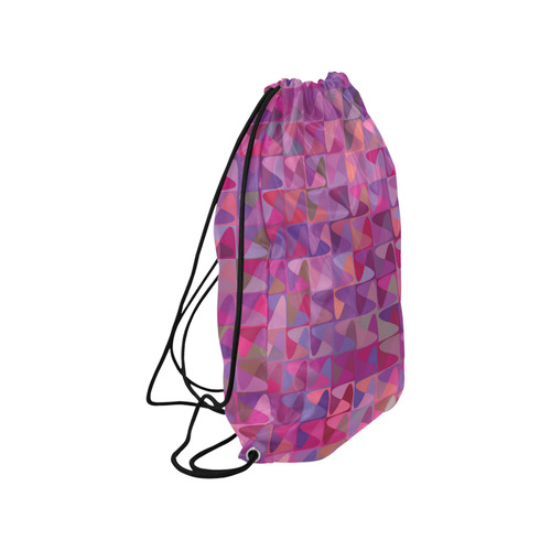 Mosaic Pattern 7 Small Drawstring Bag Model 1604 (Twin Sides) 11"(W) * 17.7"(H)