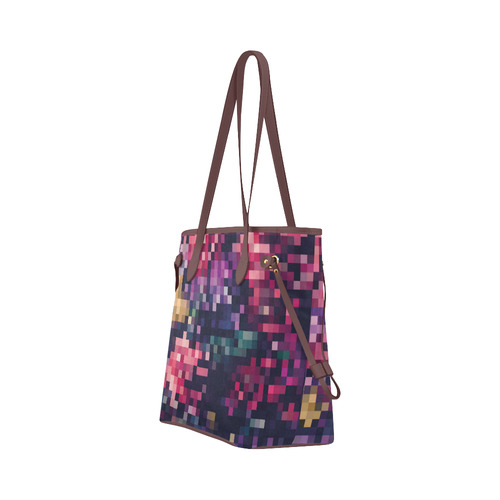 Mosaic Pattern 8 Clover Canvas Tote Bag (Model 1661)