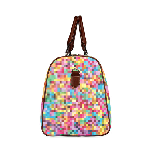 Mosaic Pattern 2 Waterproof Travel Bag/Small (Model 1639)