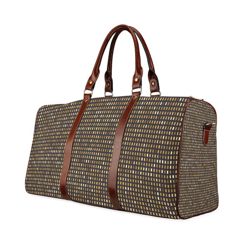 Mosaic Pattern 1 Waterproof Travel Bag/Small (Model 1639)