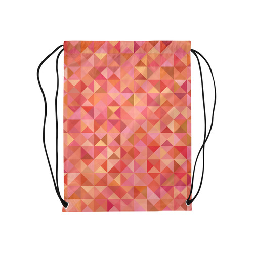 Mosaic Pattern 6 Medium Drawstring Bag Model 1604 (Twin Sides) 13.8"(W) * 18.1"(H)