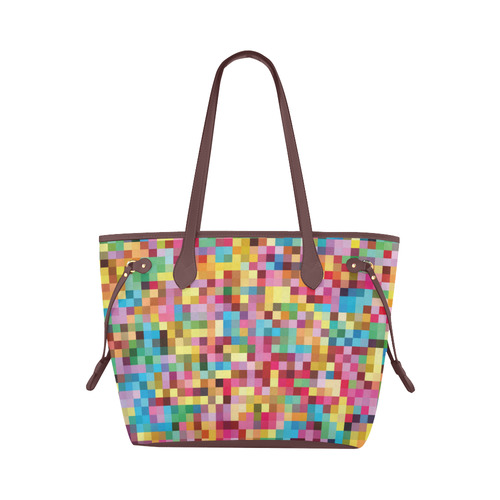 Mosaic Pattern 2 Clover Canvas Tote Bag (Model 1661)