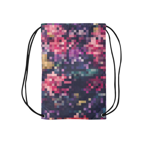 Mosaic Pattern 8 Small Drawstring Bag Model 1604 (Twin Sides) 11"(W) * 17.7"(H)