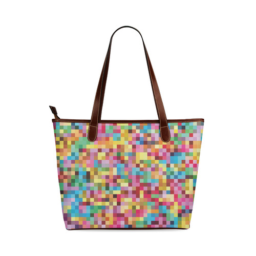 Mosaic Pattern 2 Shoulder Tote Bag (Model 1646)