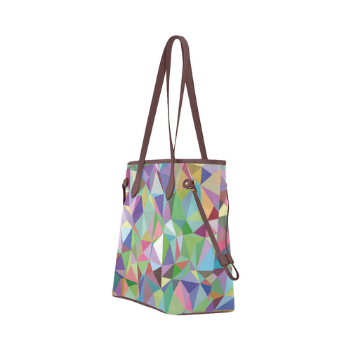 Mosaic Pattern 5 Clover Canvas Tote Bag (Model 1661)