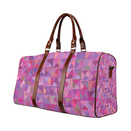 Mosaic Pattern 7 Waterproof Travel Bag/Large (Model 1639)