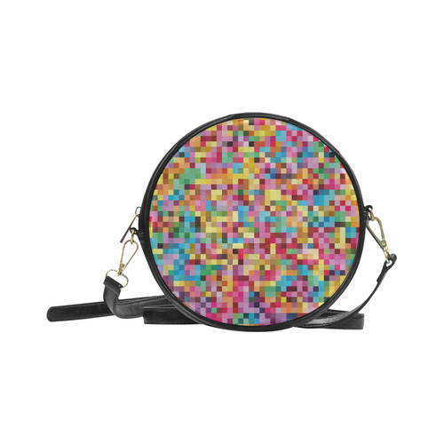 Mosaic Pattern 2 Round Sling Bag (Model 1647)