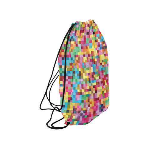 Mosaic Pattern 2 Medium Drawstring Bag Model 1604 (Twin Sides) 13.8"(W) * 18.1"(H)