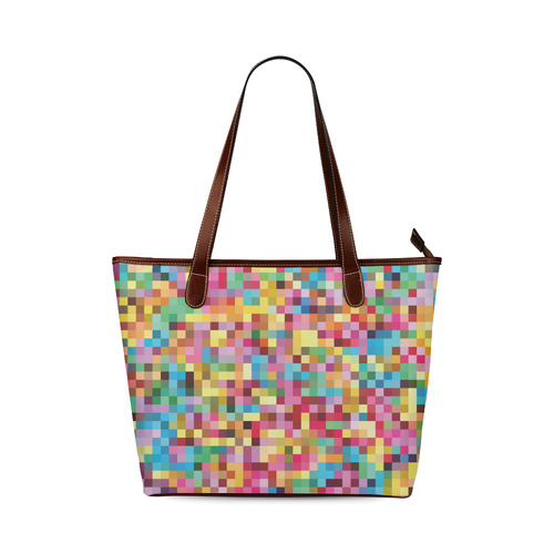 Mosaic Pattern 2 Shoulder Tote Bag (Model 1646)