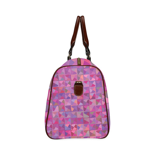 Mosaic Pattern 7 Waterproof Travel Bag/Large (Model 1639)